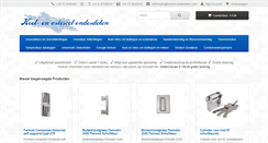 Desktop Screenshot of koelcel-onderdelen.com